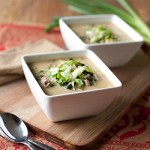Winter White and Green Soup