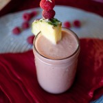 Raspberry Cream Smoothie