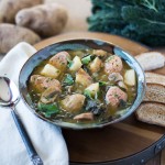 Spicy Potato Kale Sausage Soup