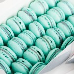 Blueberry Macarons