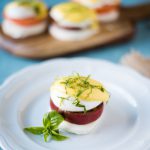 Caprese Eggs Benedict