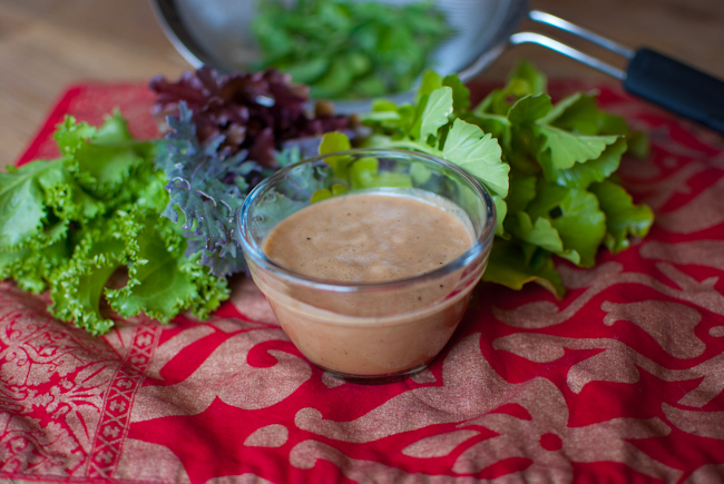 Little Gem Salad with Vegan Ranch Dressing - The Devil Wears Salad