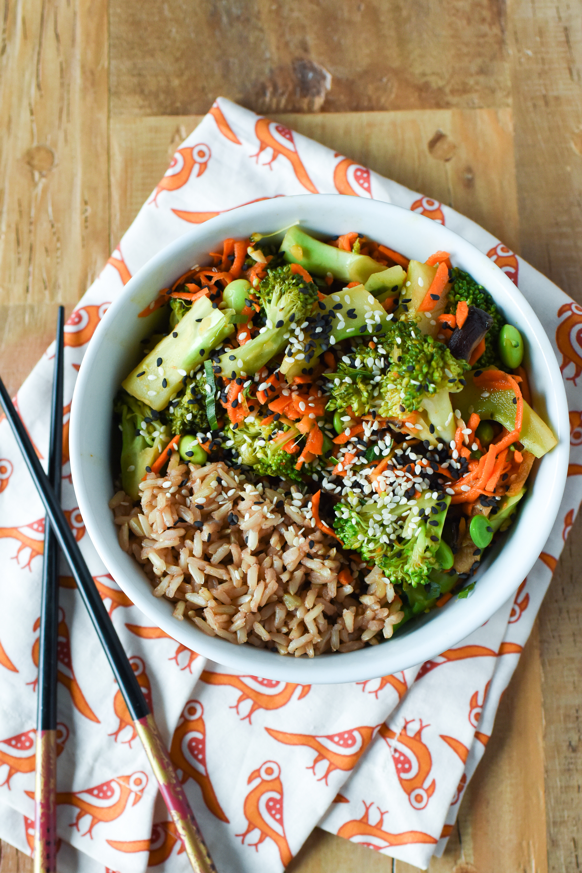 Broccoli Rice Bowls For Your Weekly Meal Preparation
