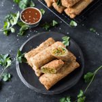 Kohlrabi Egg Rolls