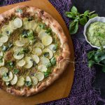 Pea Pesto Pizza