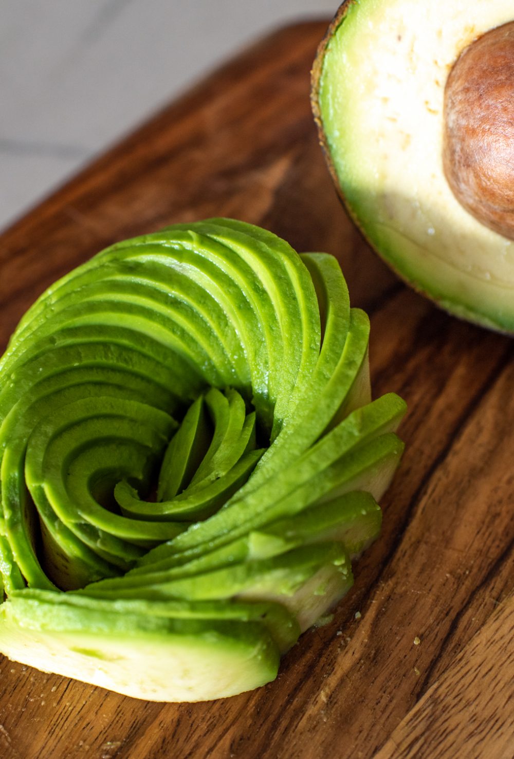 How to make an Avocado Rose
