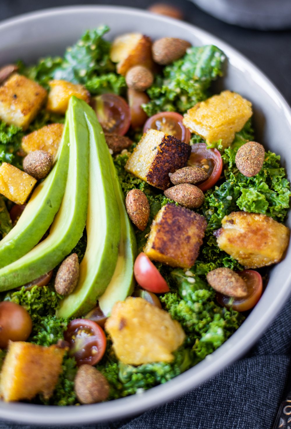Hatch Polenta Kale Salad