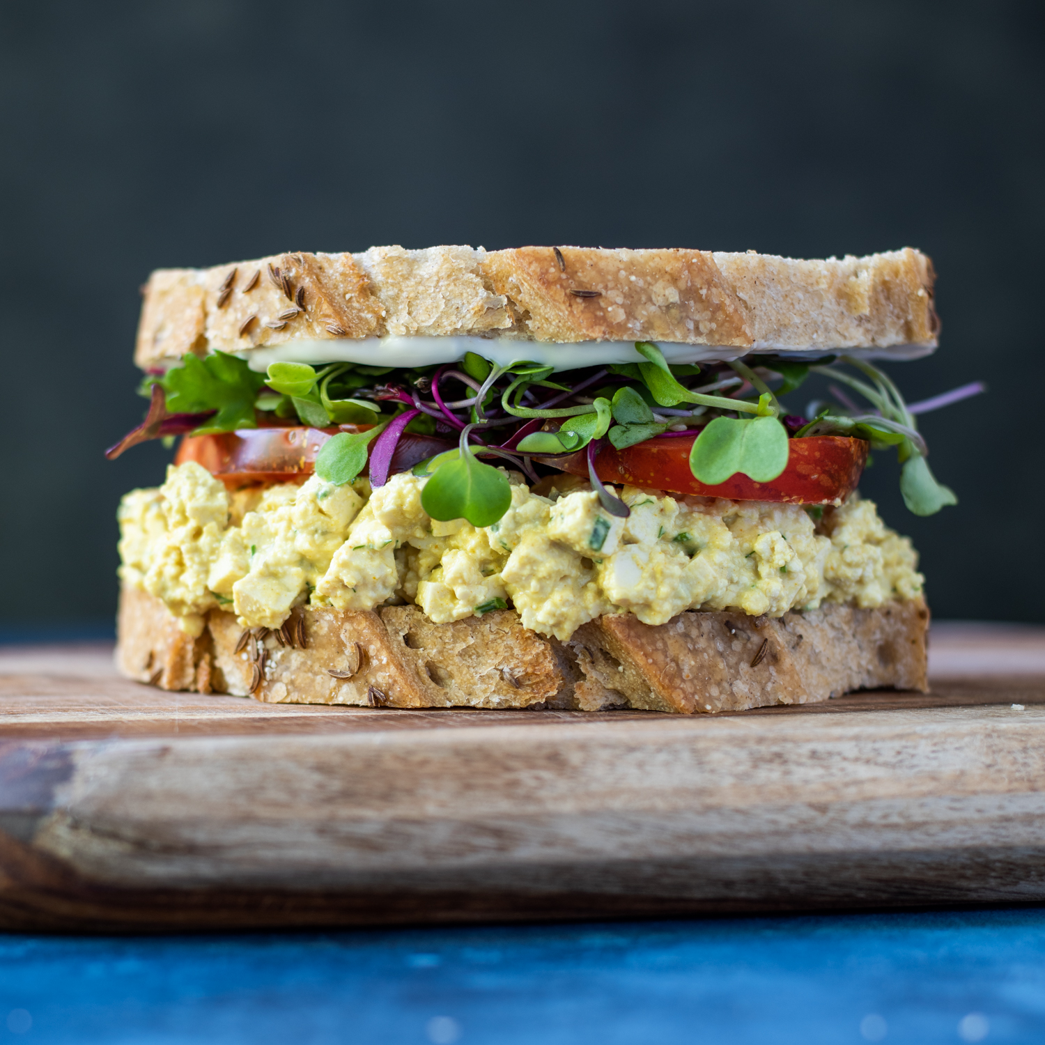 Tofu Egg Salad » The Devil Wears Parsley