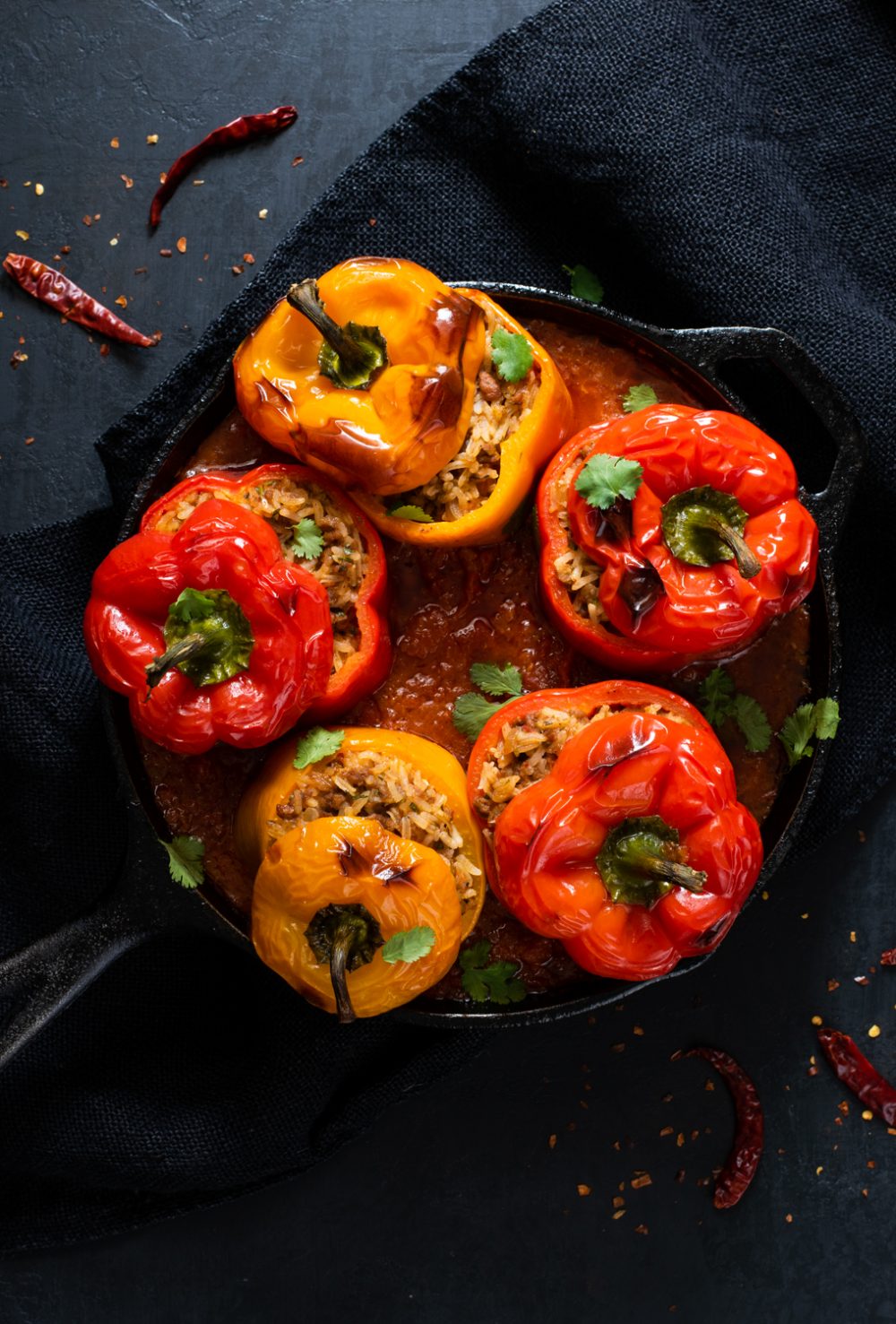 Firecracker Stuffed Peppers